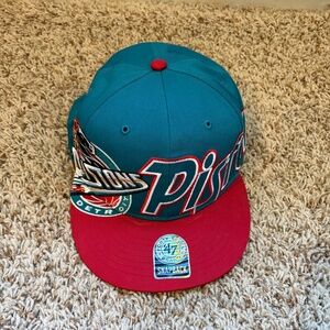 Retro Detroit Pistons hat